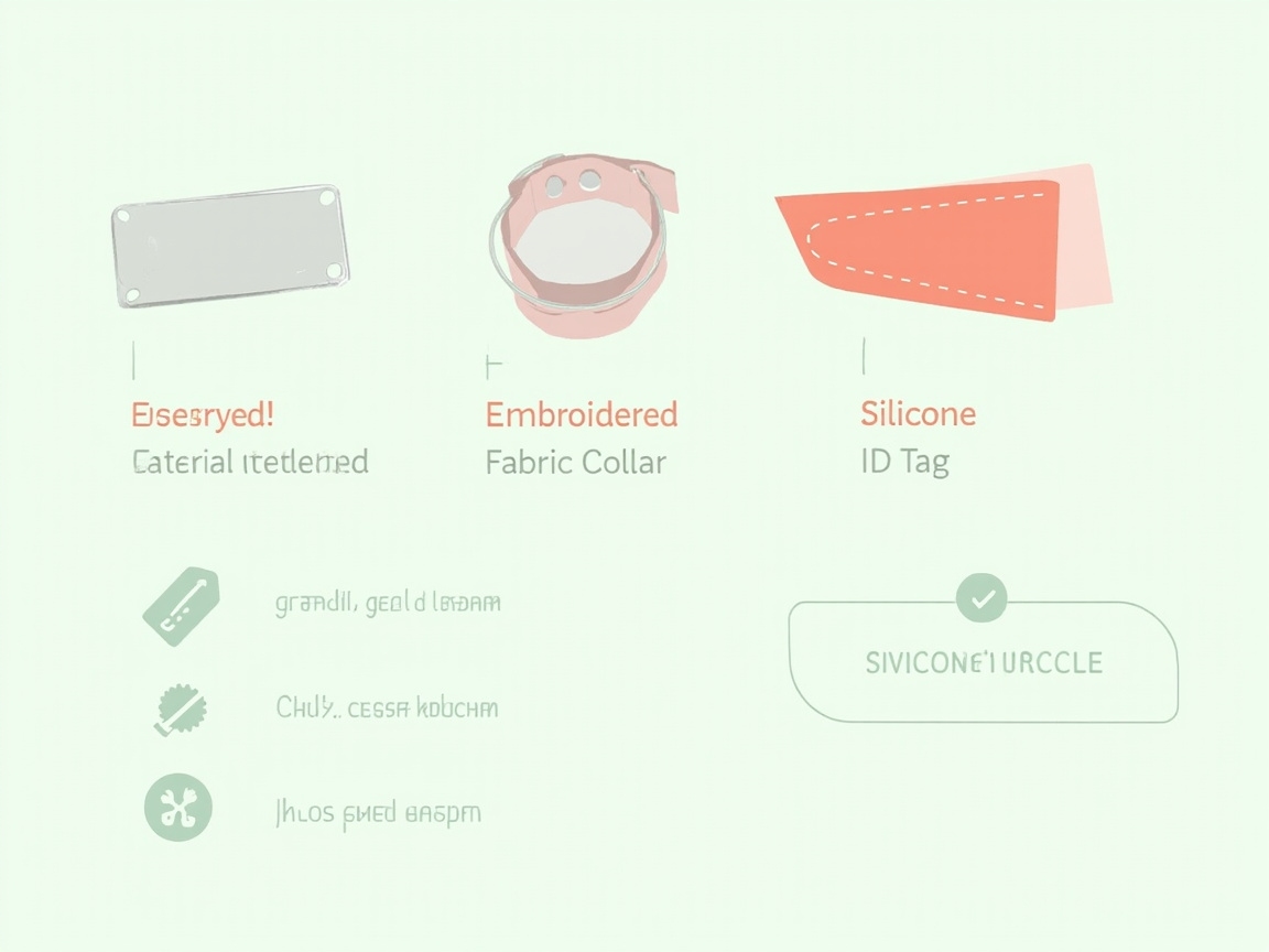 Comparison of different personalisation methods for dog collars