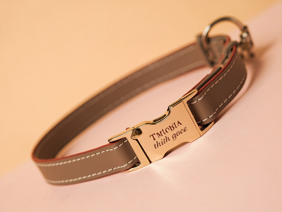 Personalised dog collar UK - custom engraved options